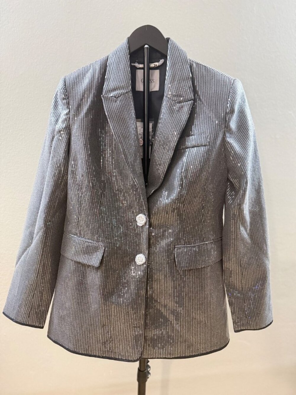 GUESS Doris Sequin Blazer Size Medium - 1539
